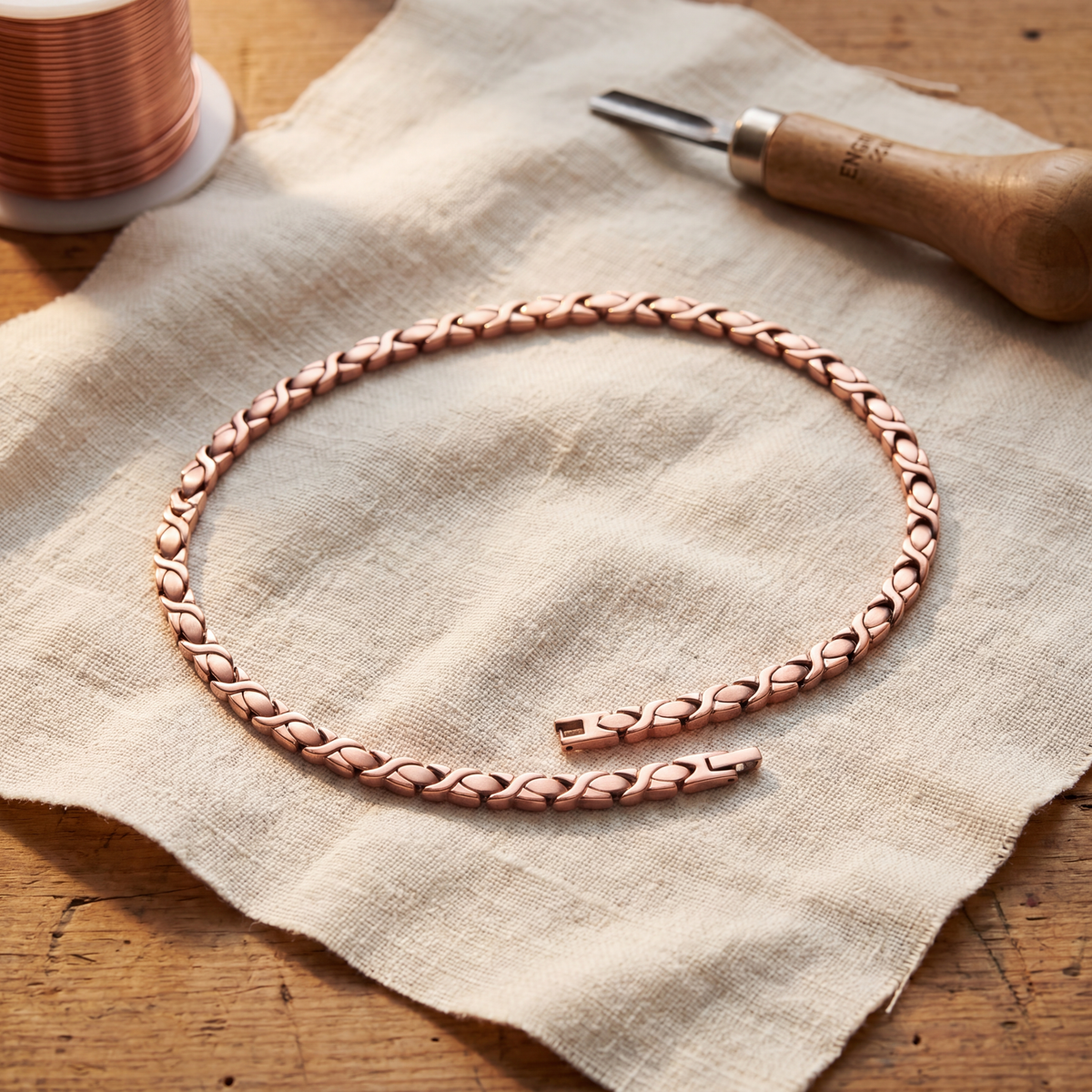 Luvenora's Cedar Copper Necklace