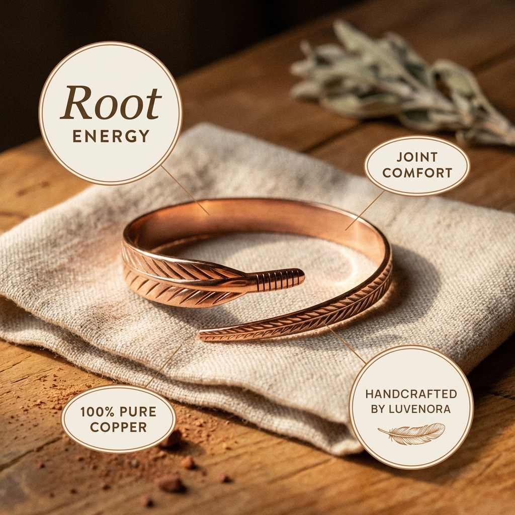 Luvenora's Root Copper Bracelet