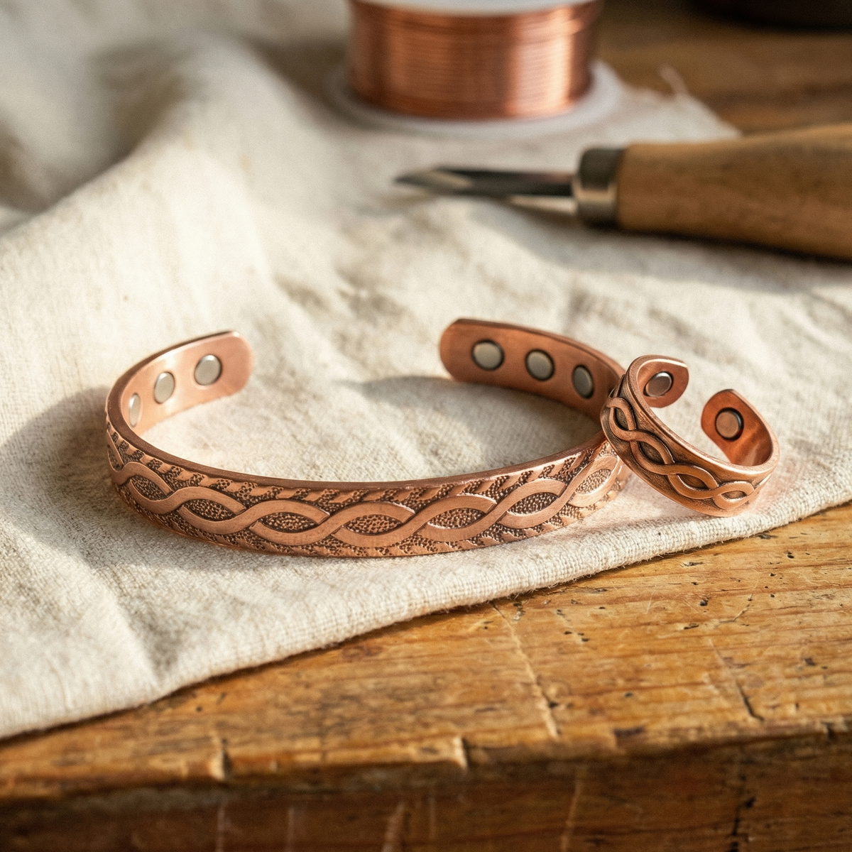 Luvenora's Knot Copper Set