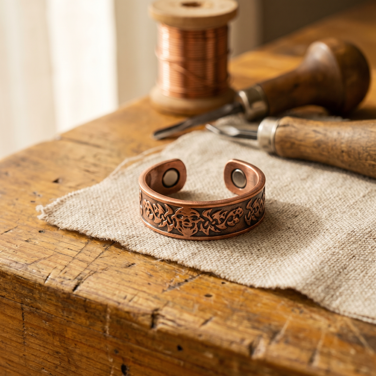 Luvenora's Clag Copper Ring