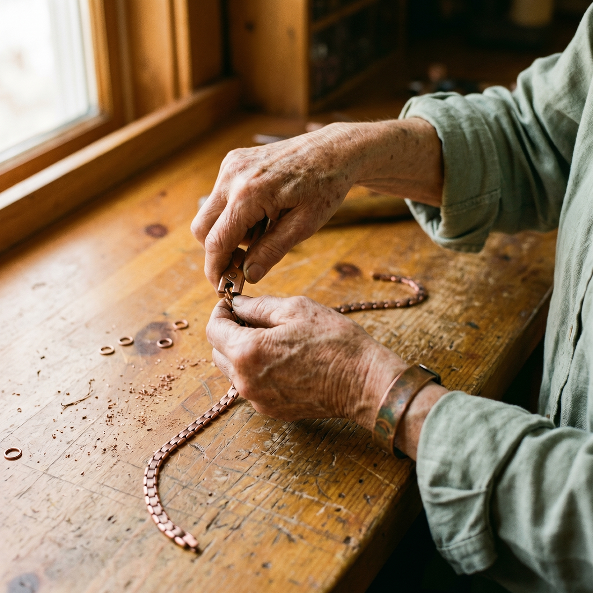 Luvenora's Haze Copper Necklace