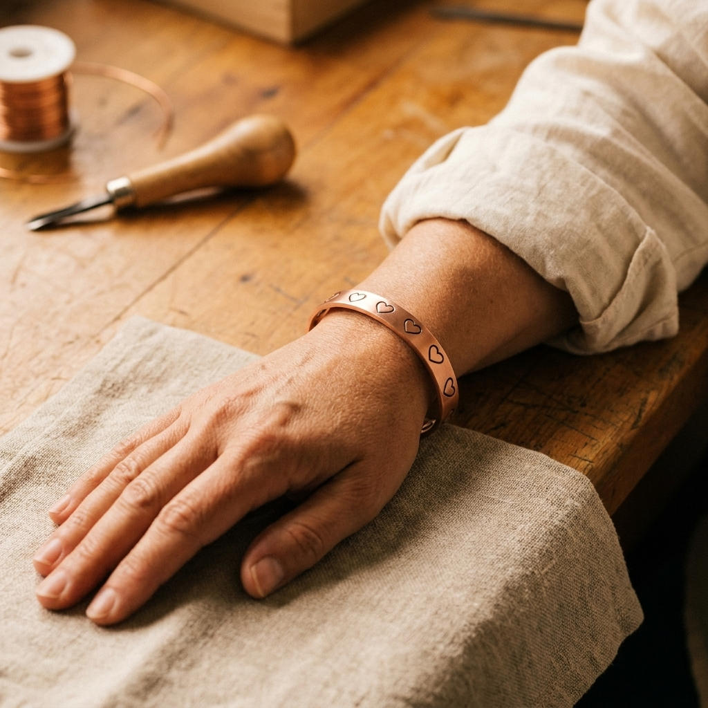 Luvenora's Hearth Copper Bracelet