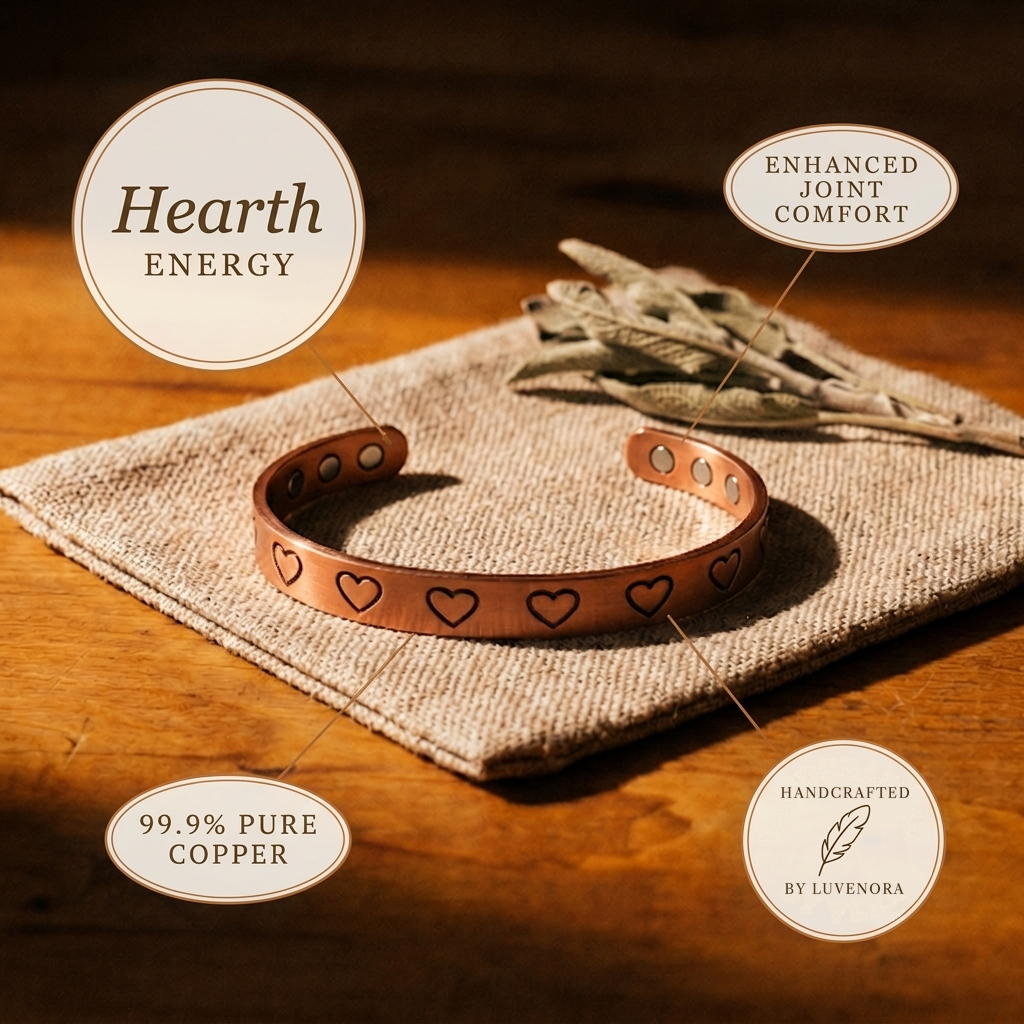Luvenora's Hearth Copper Bracelet