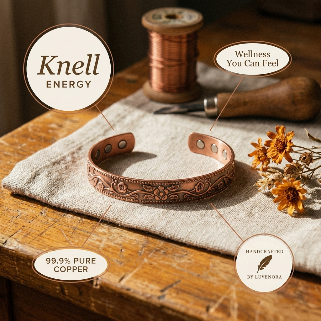 Luvenora's Knell Copper Bracelet