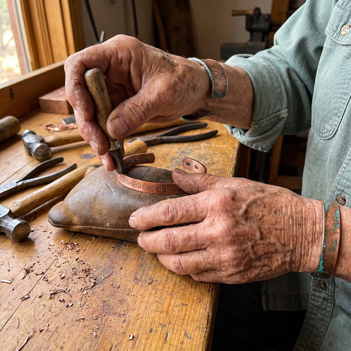 Luvenora's Loch Copper Bracelet