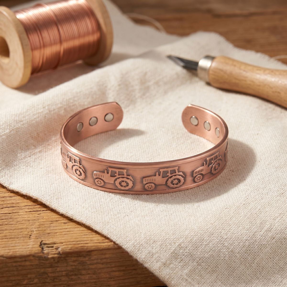 Luvenora's Brae Copper Bracelet