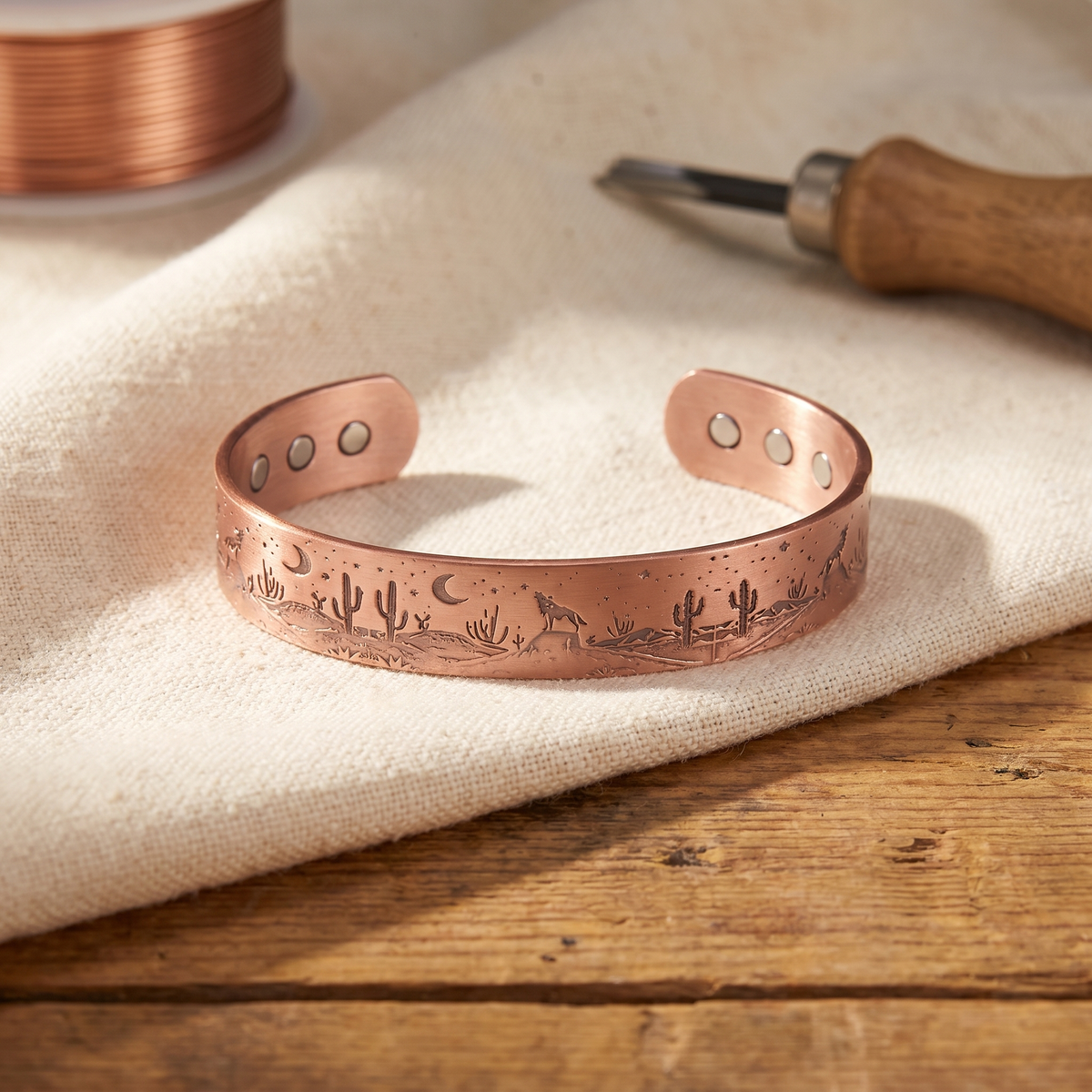 Luvenora's Cove Copper Bracelet