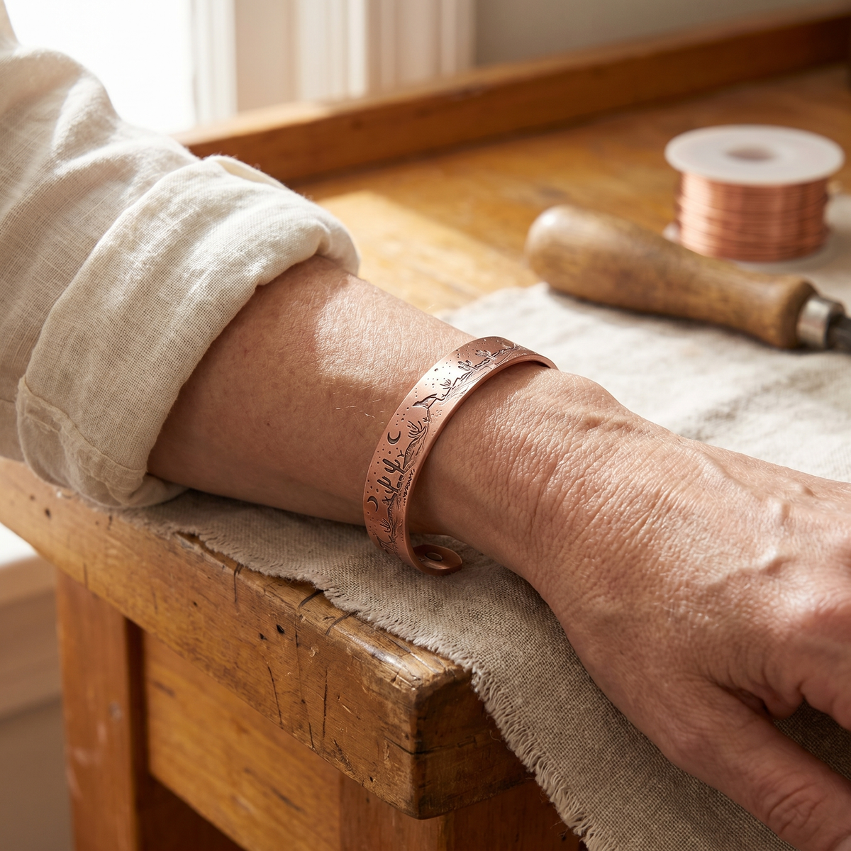 Luvenora's Cove Copper Bracelet