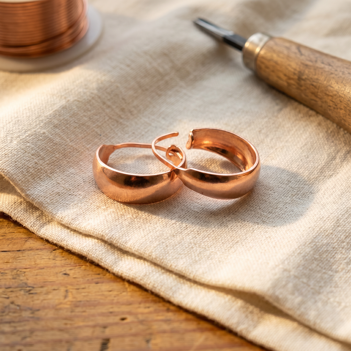 Luvenora's Dell Copper Earrings
