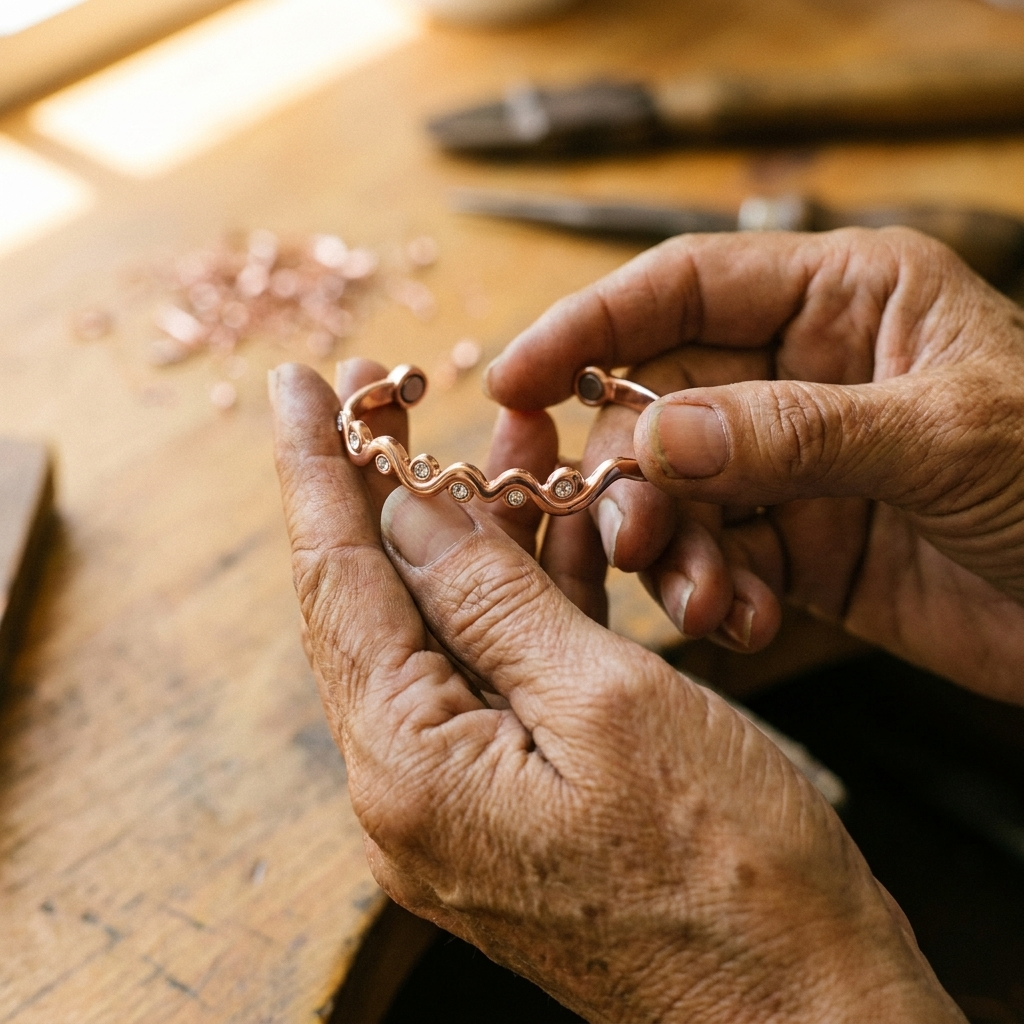 Luvenora's Lark Copper Bracelet