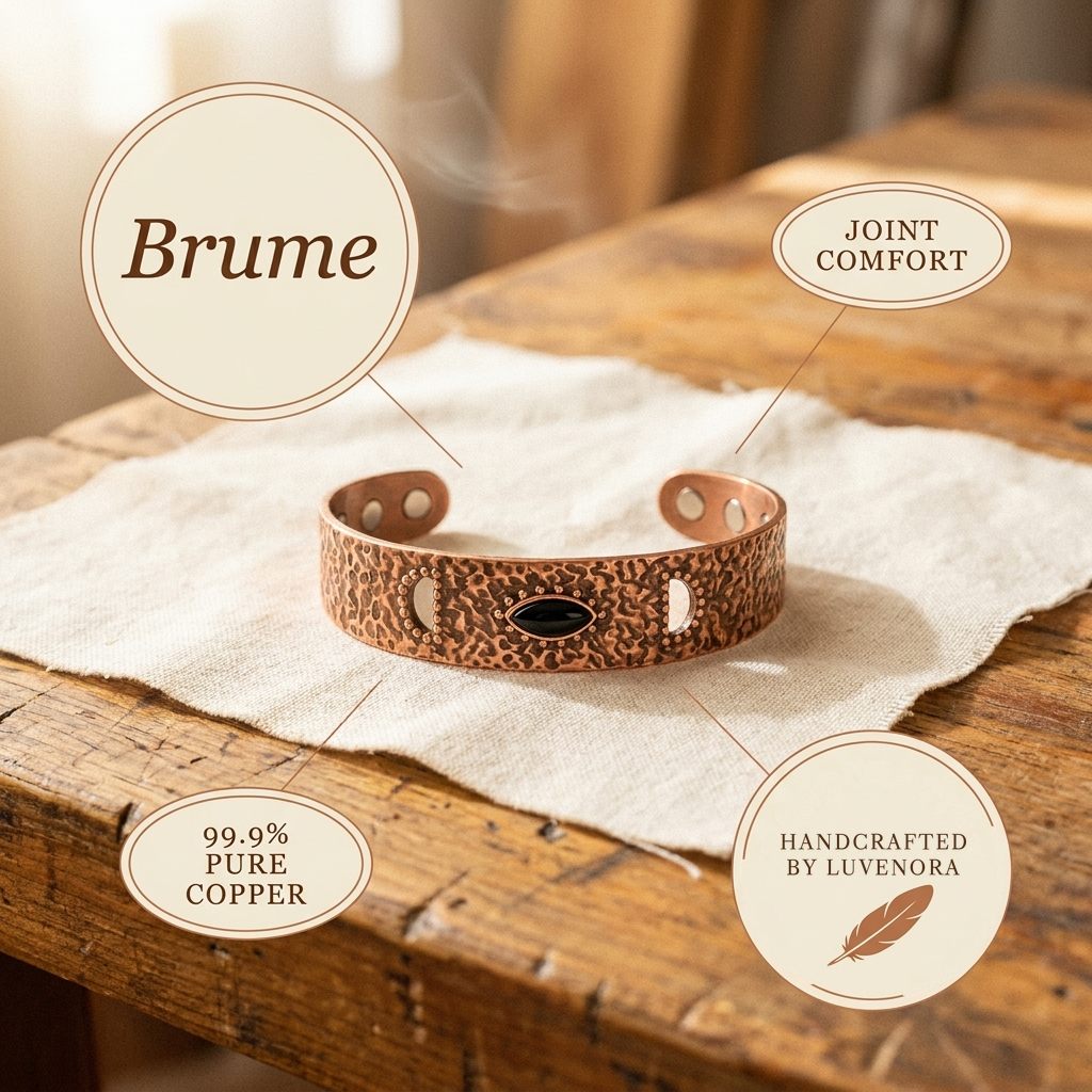 Luvenora's Brume Copper Bracelet