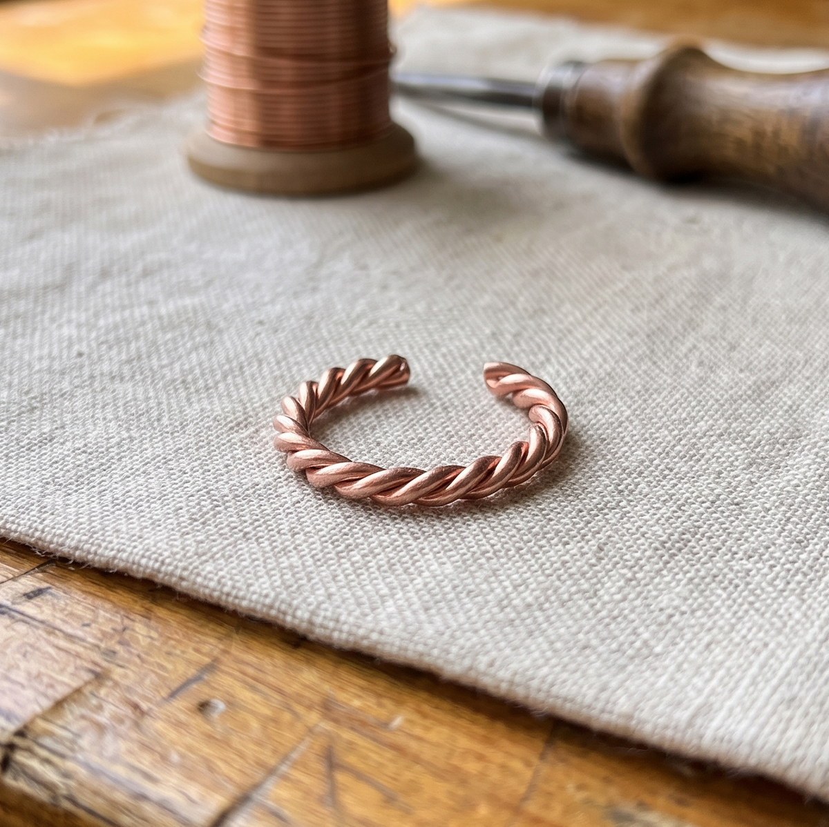 Luvenora's Copper Tensor Ring