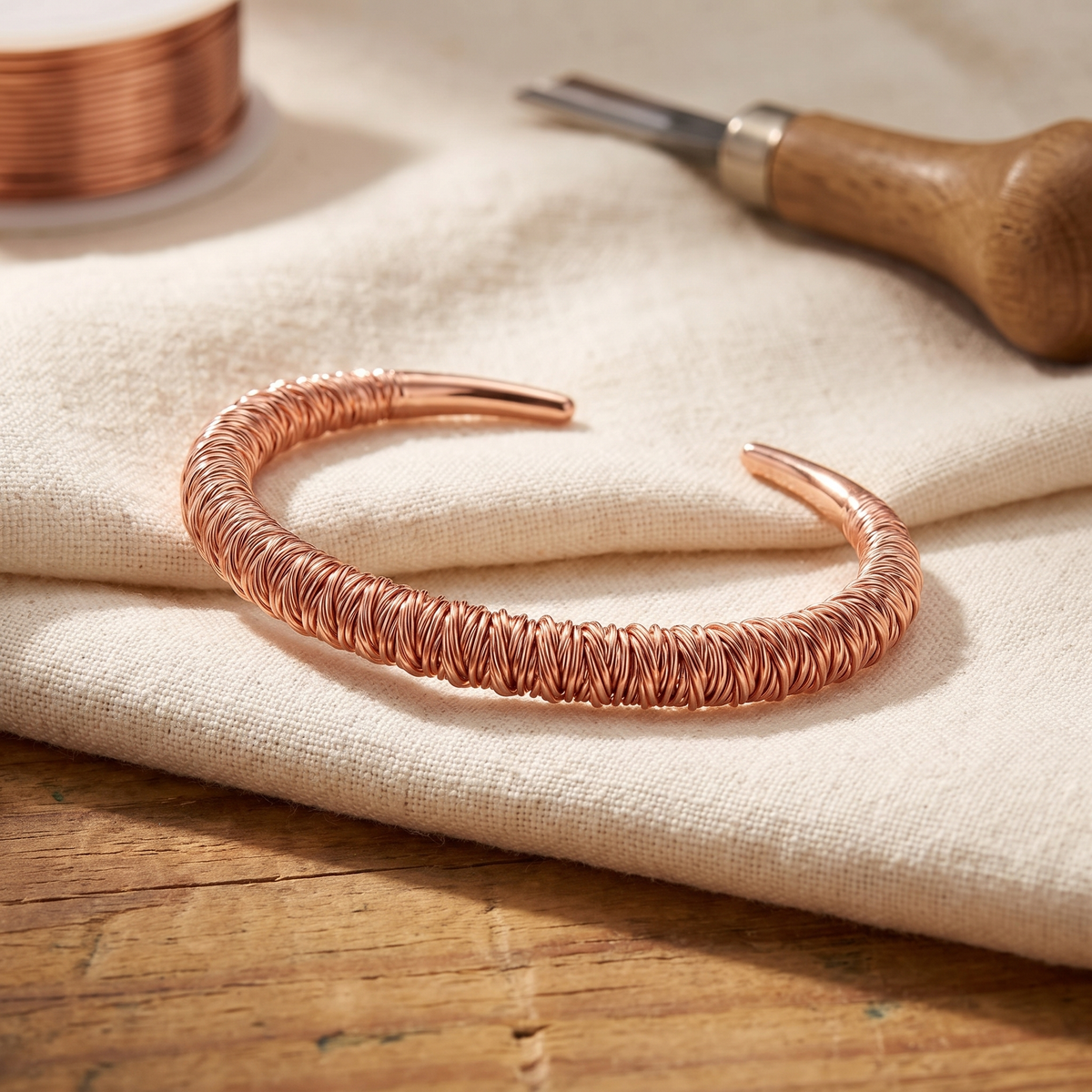 Luvenora's Fjord Copper Cuff