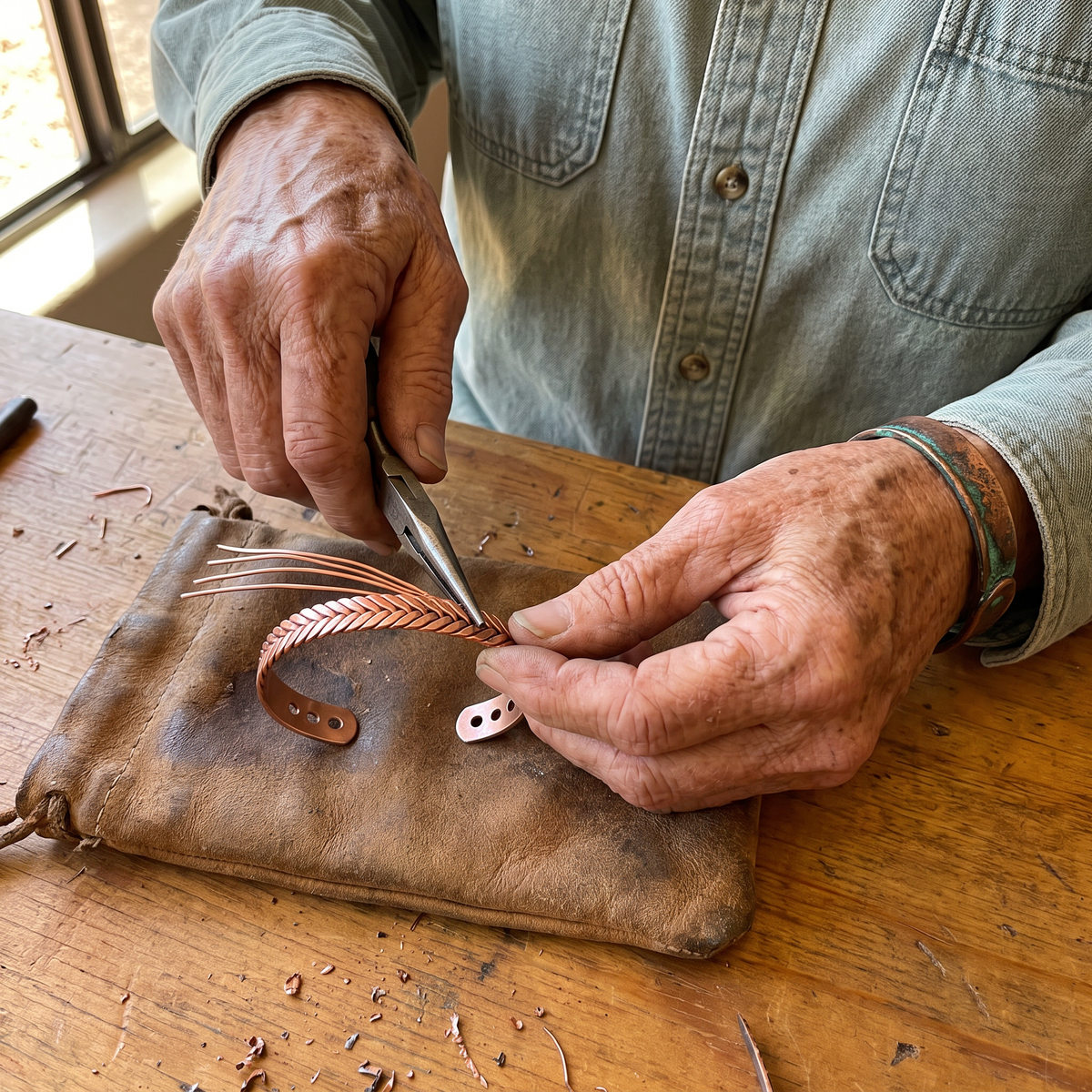 Luvenora's Furze Copper Bracelet