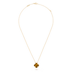 CLOVER Tiger Necklace – Bold, Nature-Inspired Pendant for Everyday Wear