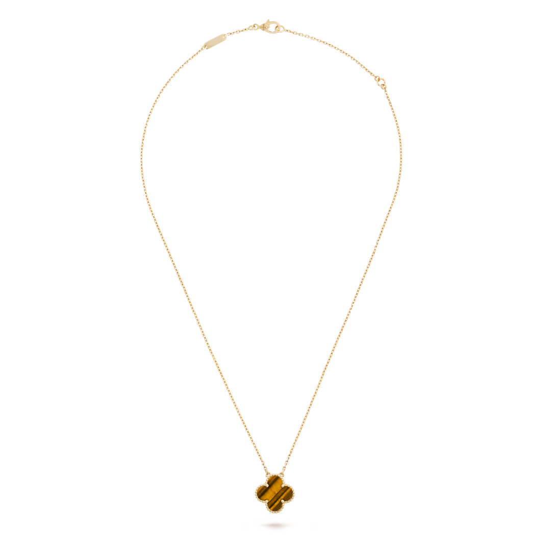 Clover Red Necklace - Bold, Elegant Accessory