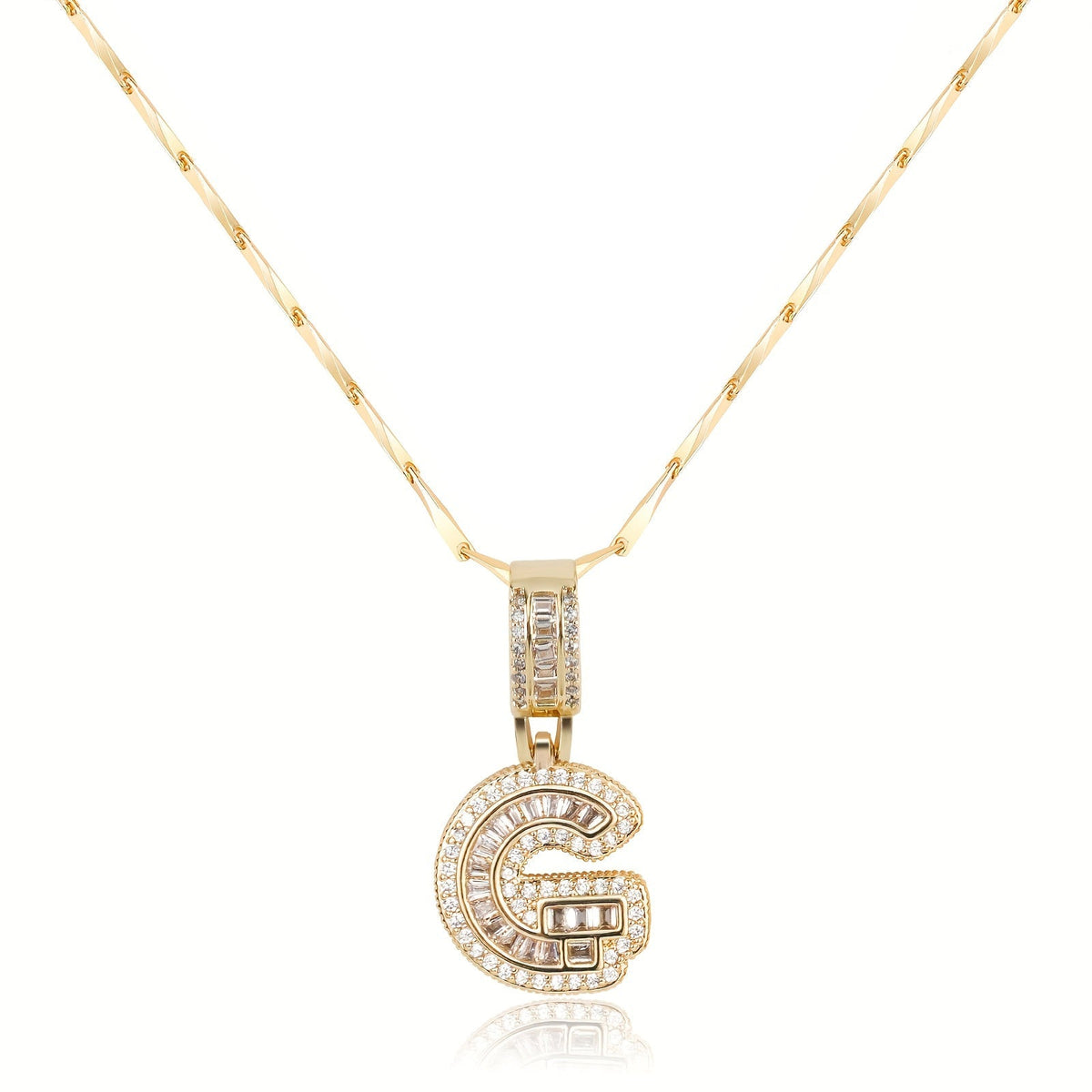Bold Initial Necklace