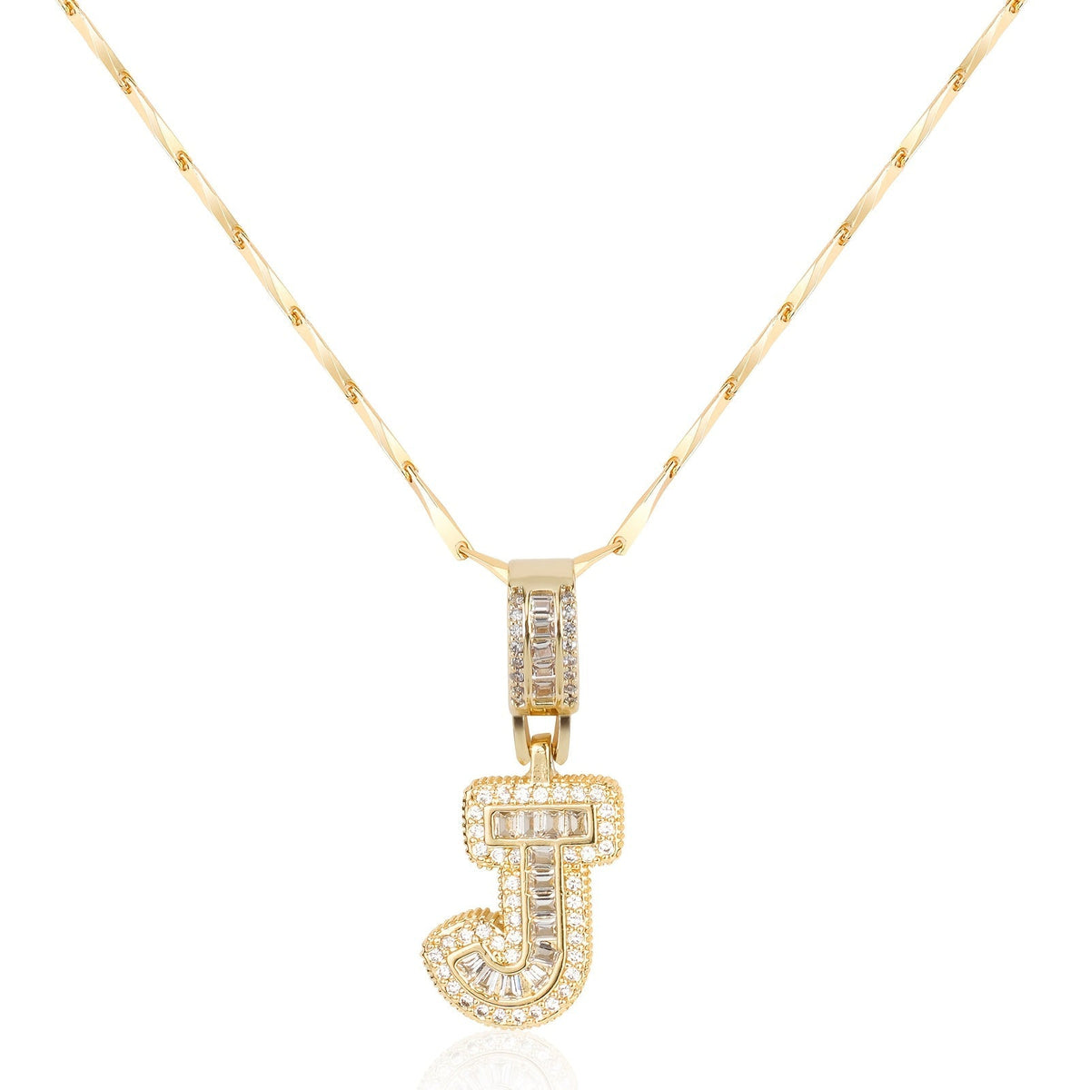 Bold Initial Necklace