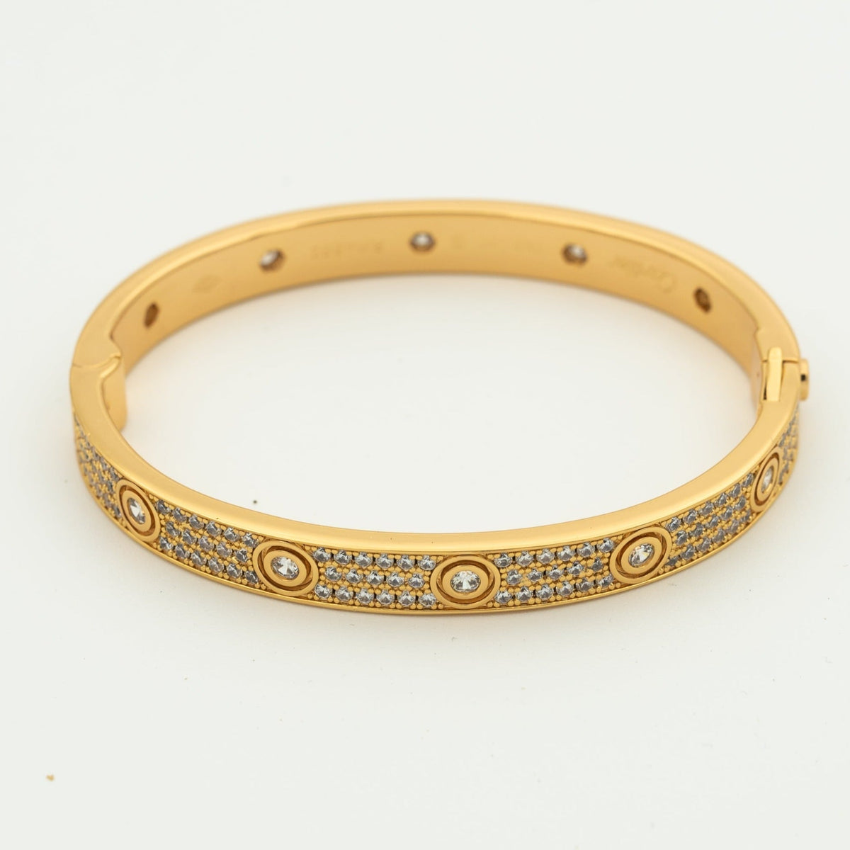 LOVE BRACELET 6.1MM DIAMOND-PAVED 10 BIG DIAMONDS VIP