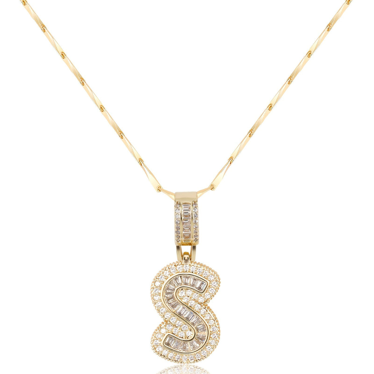 Bold Initial Necklace