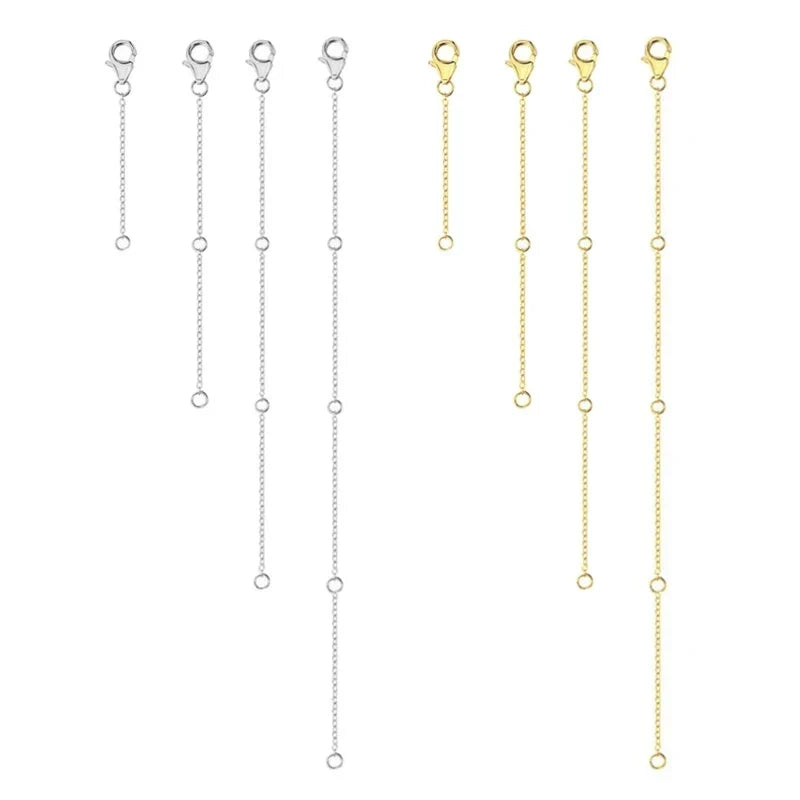 4pc Necklace Extender (2-8in) (5-20cm)
