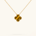 CLOVER Tiger Necklace – Bold, Nature-Inspired Pendant for Everyday Wear