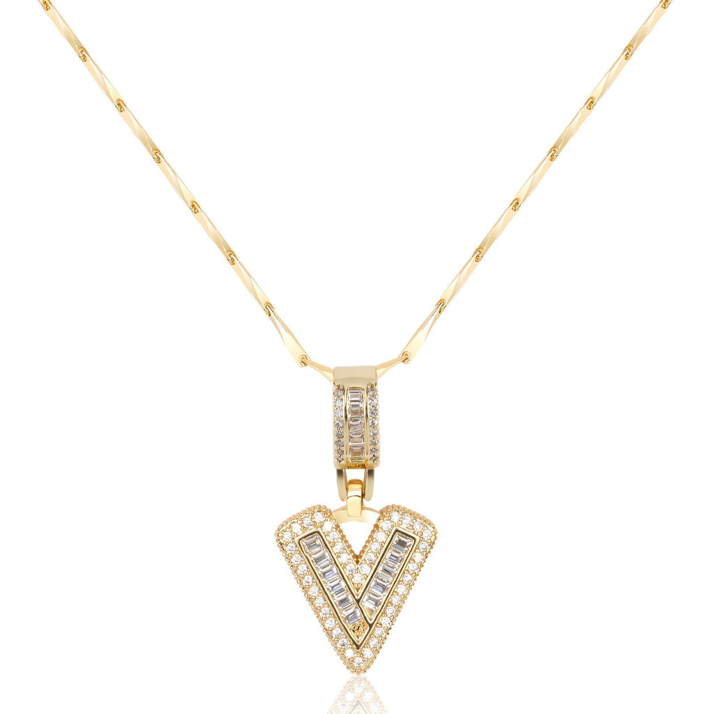 Bold Initial Necklace
