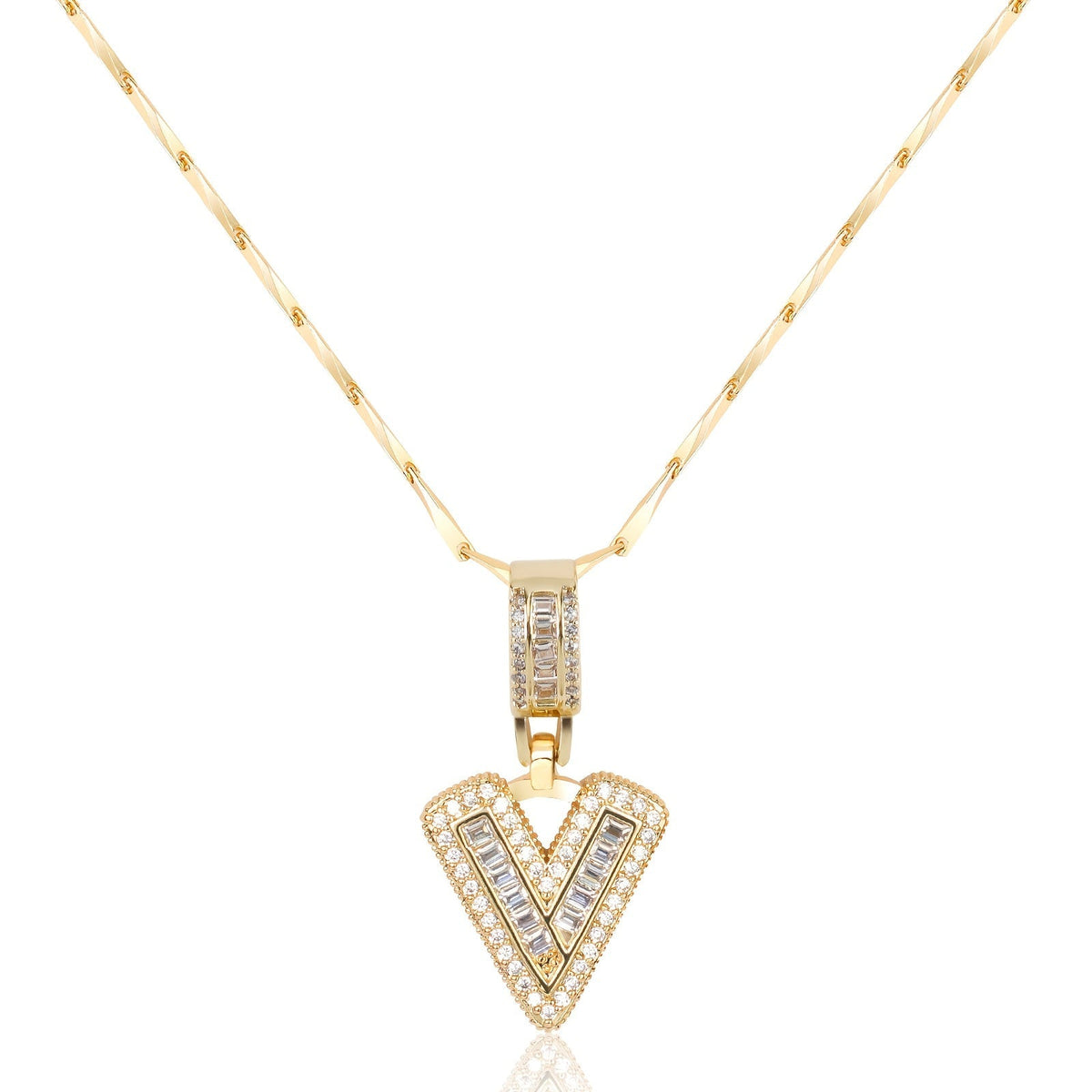 Bold Initial Necklace