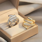 Adjustable Layered Diamond Ring