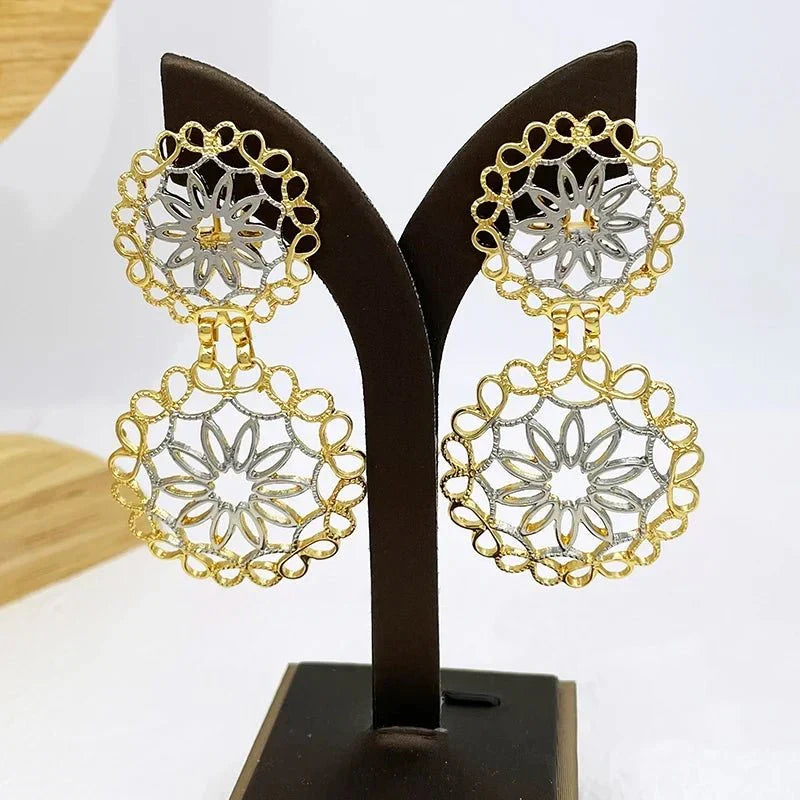 Bold Frequency Geometric Earrings