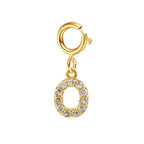 Dainty Cuban Figaro Chain Letter Initial Bracelet