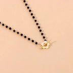 Floral Choker Flower Clasp Necklace