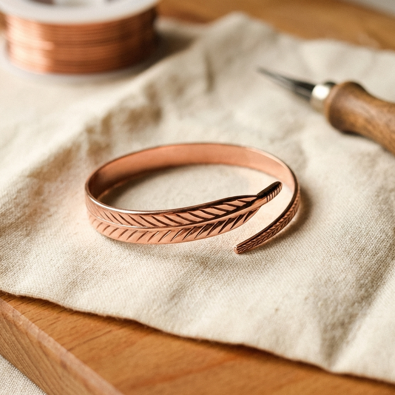 Luvenora's Root Copper Bracelet