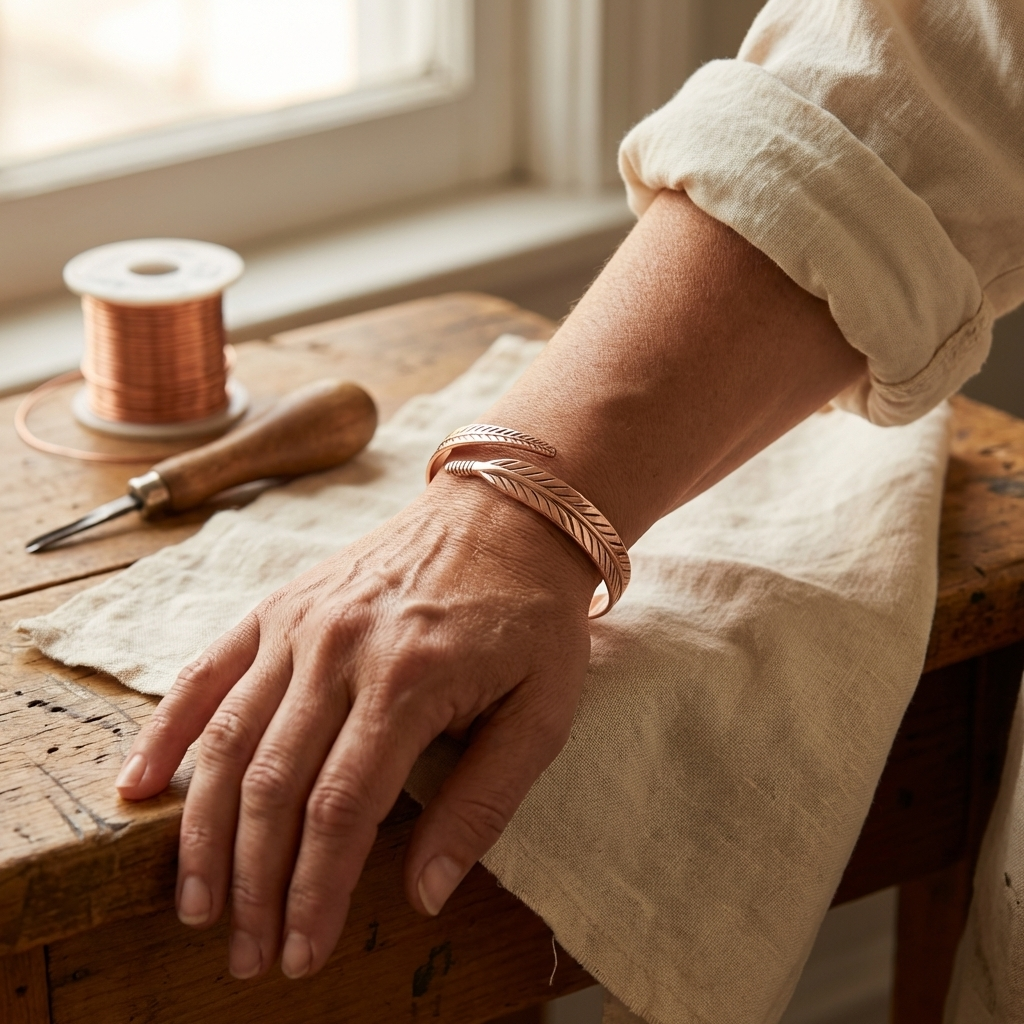 Luvenora's Root Copper Bracelet