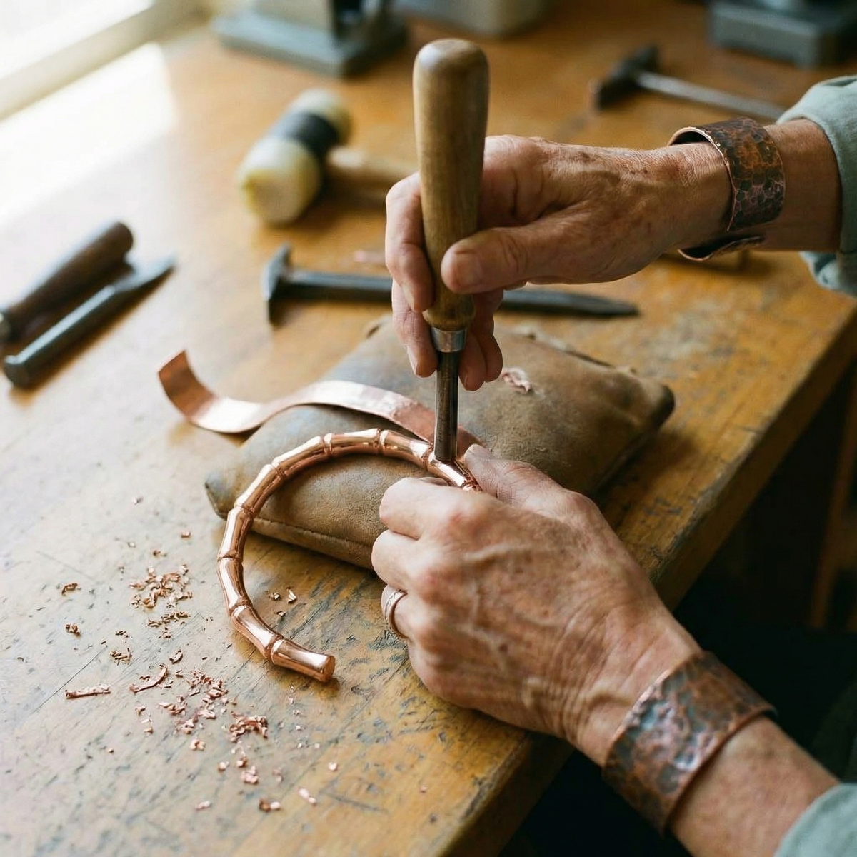 Luvenora's Grove Copper Bracelet