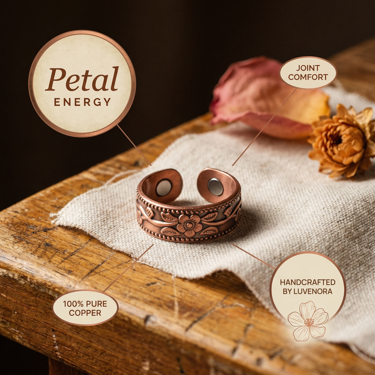 Luvenora's Petal Ring