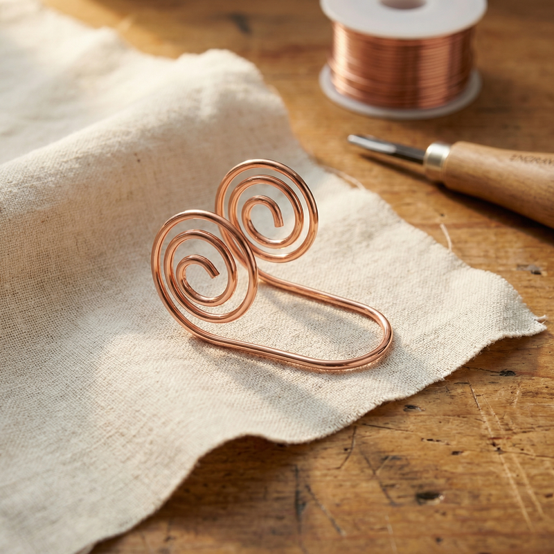 Luvenora's Flow Copper Hand Spiral