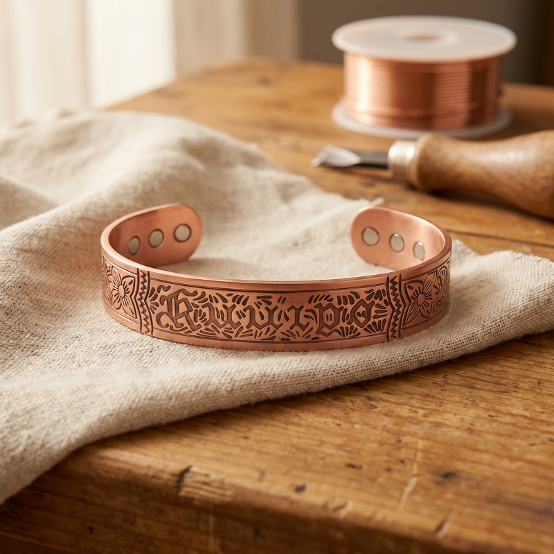 Luvenora's Drift Copper Bracelet