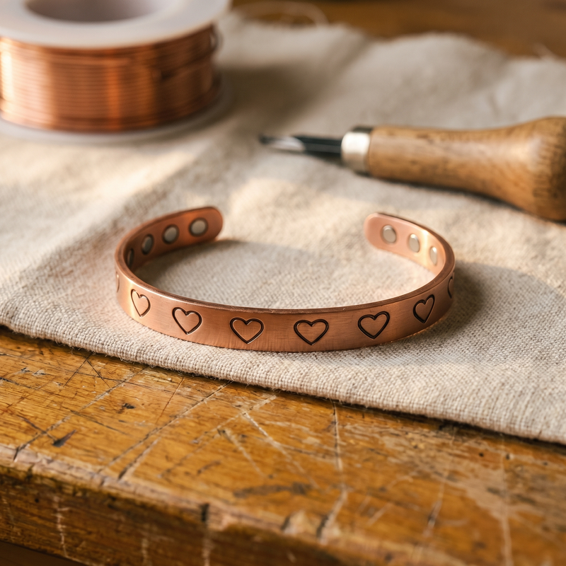 Luvenora's Hearth Copper Bracelet