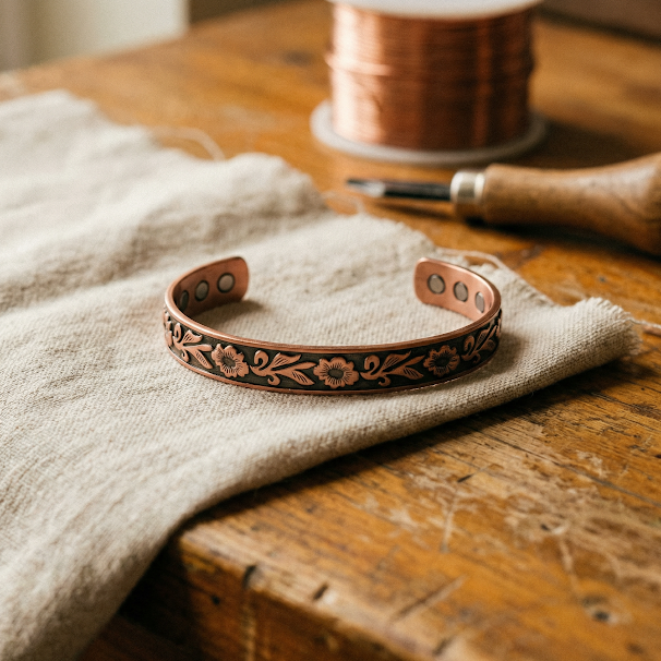 Luvenora's Vine Copper Bracelet