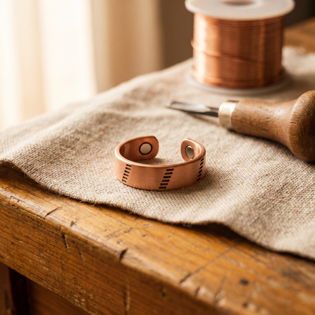 Luvenora's Hearth Copper Ring