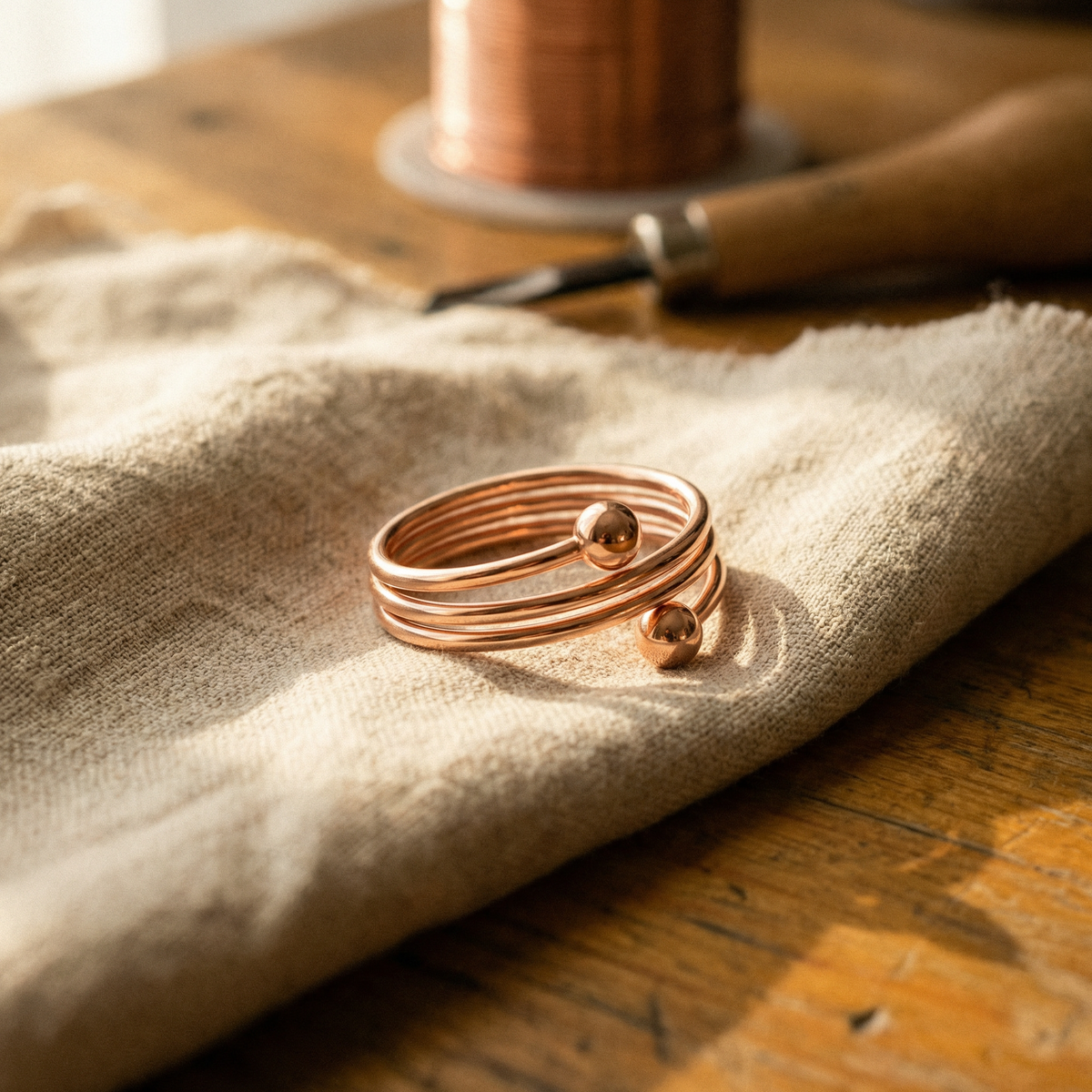 Luvenora's Silt Copper Ring