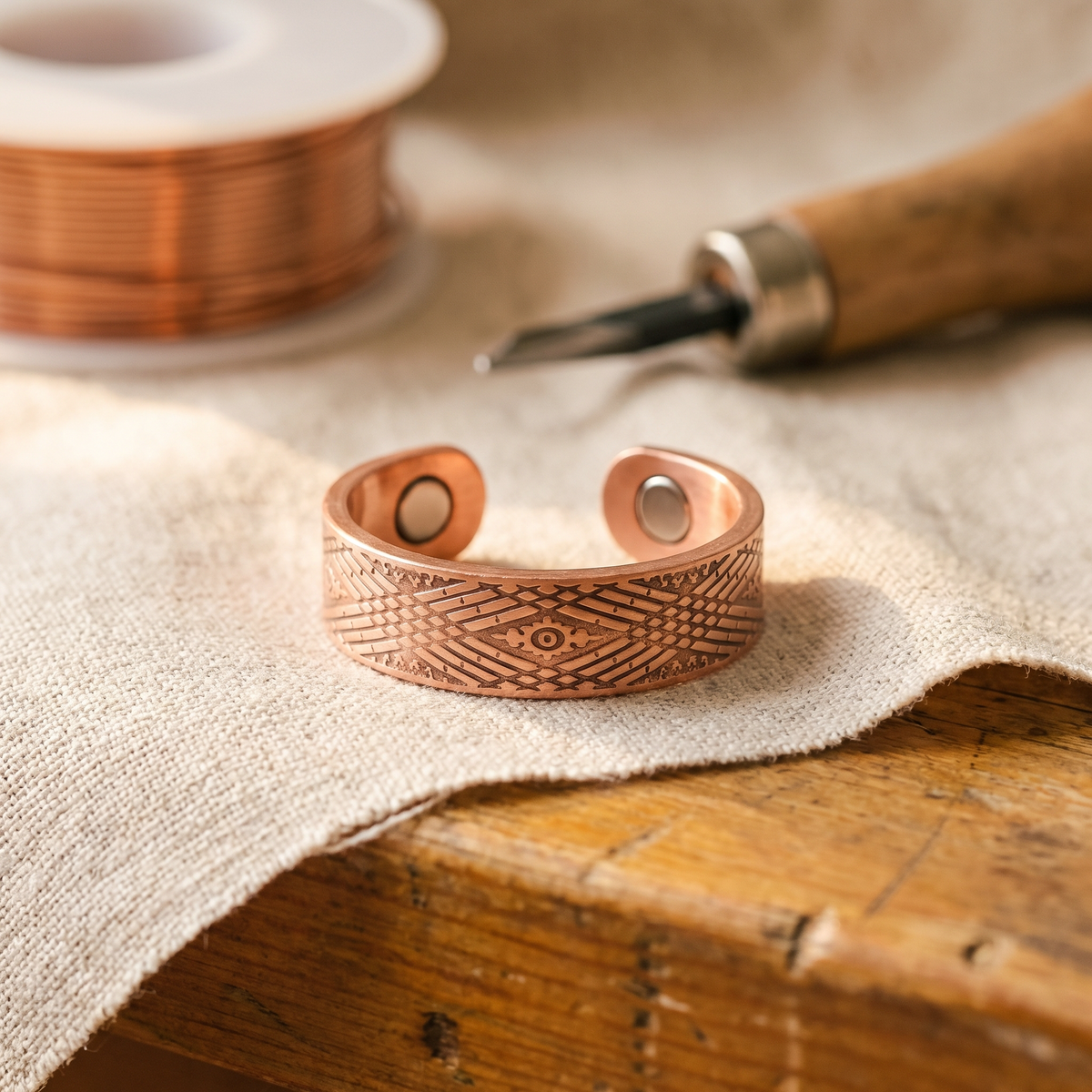 Luvenora's Holt Copper Ring
