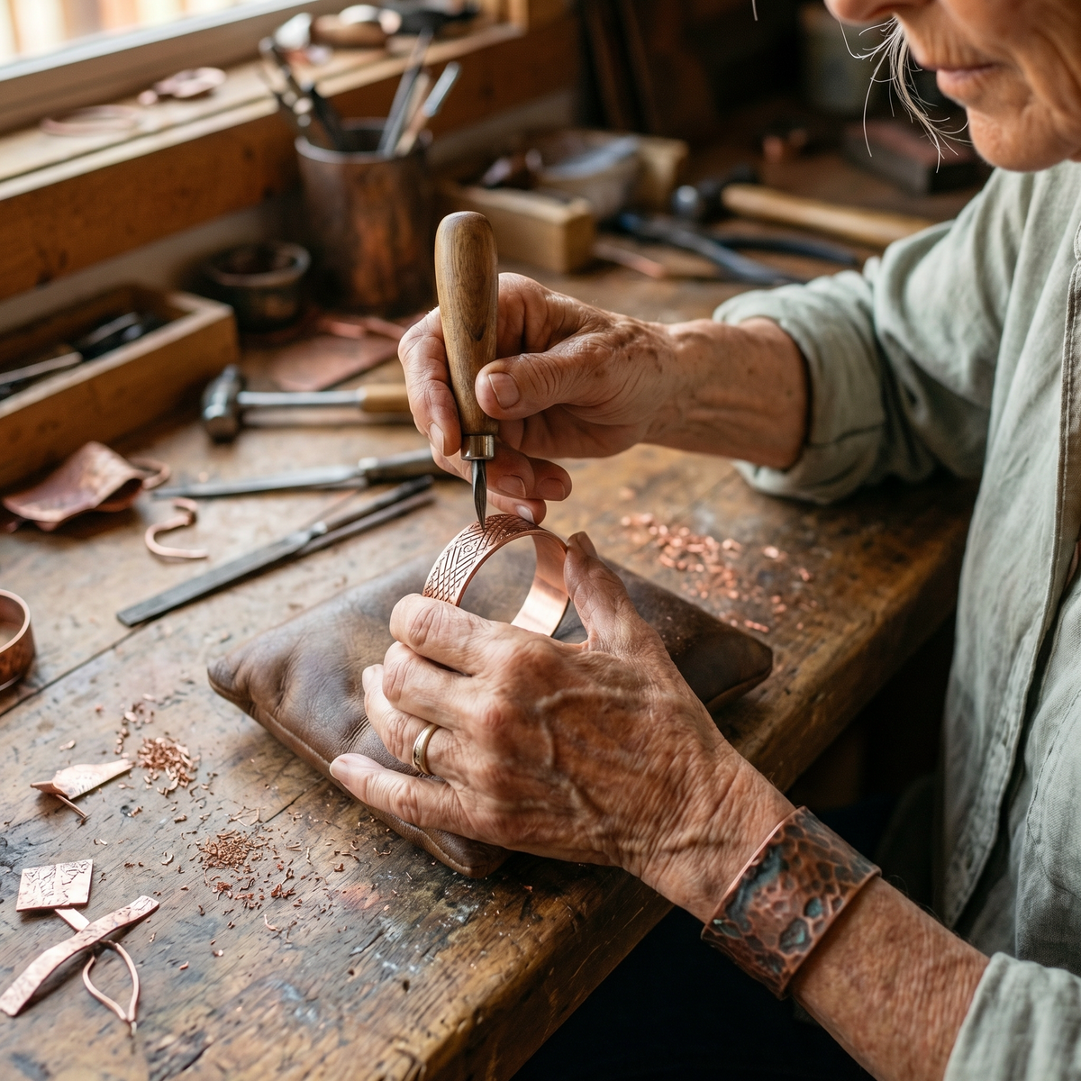 Luvenora's Holt Copper Ring