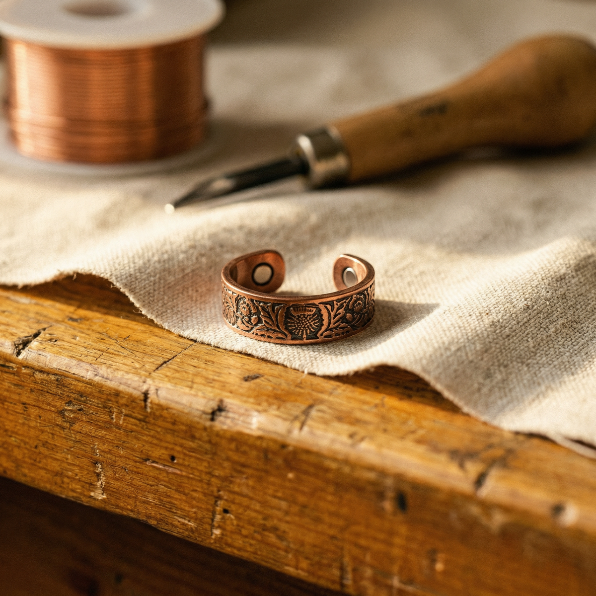 Luvenora's Bole Copper Ring