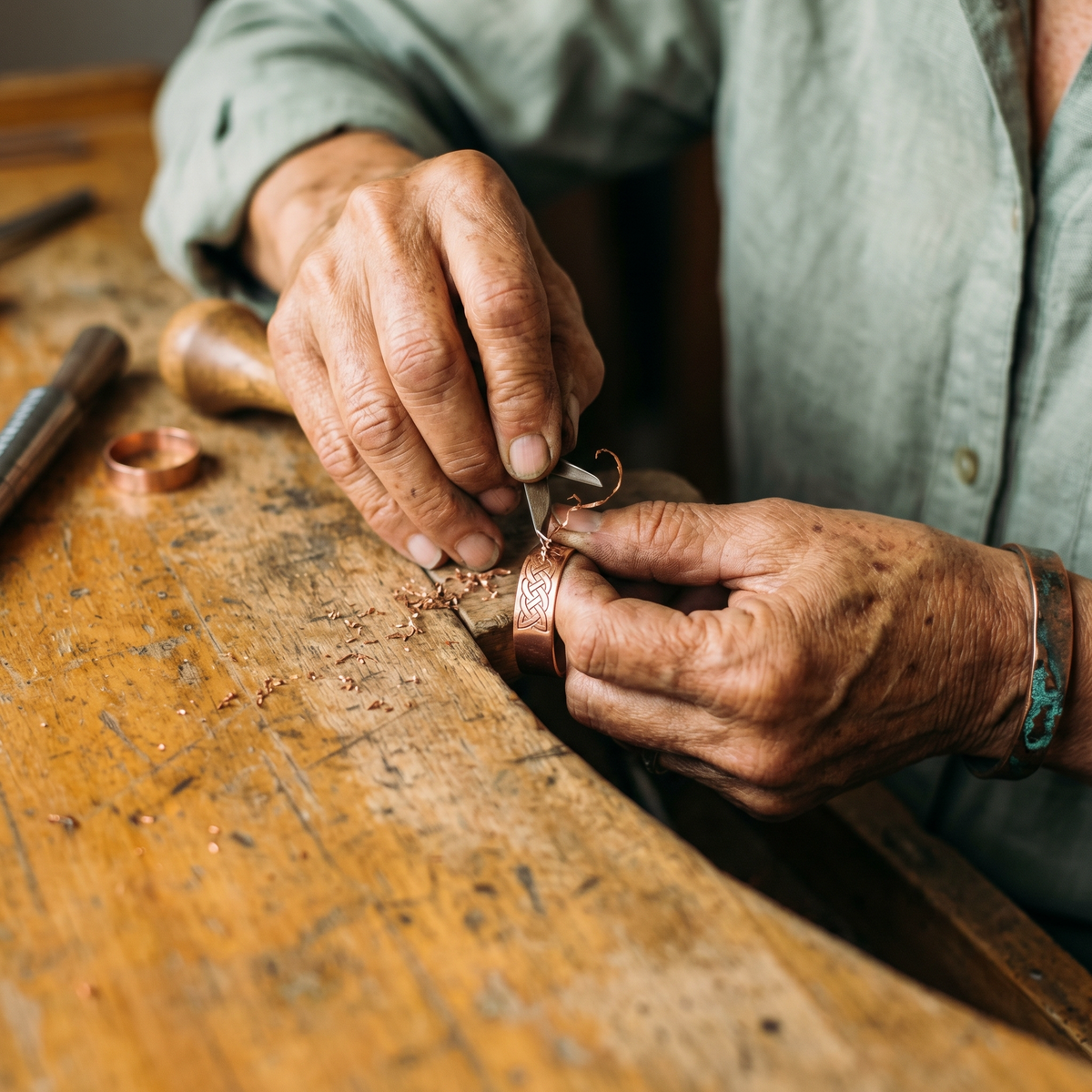 Luvenora's Fen Copper Ring