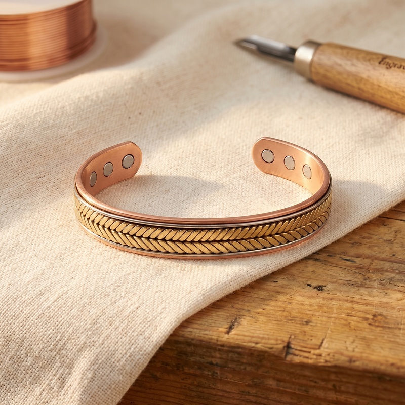 Luvenora's Harvest Copper Bracelet