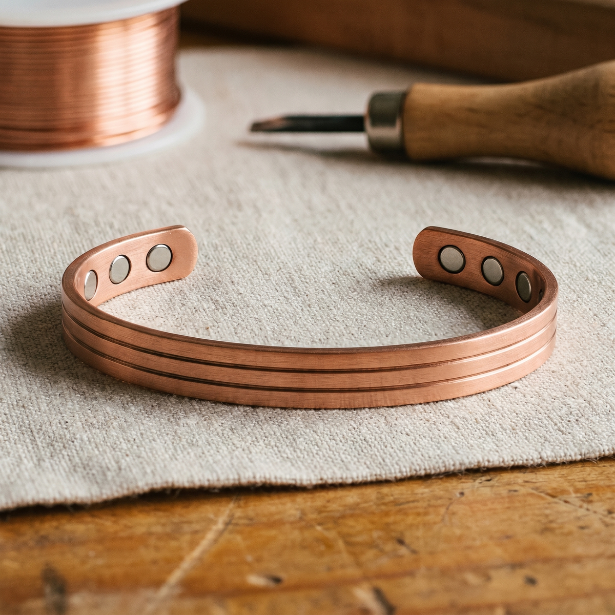 Luvenora's Core Copper Bracelet