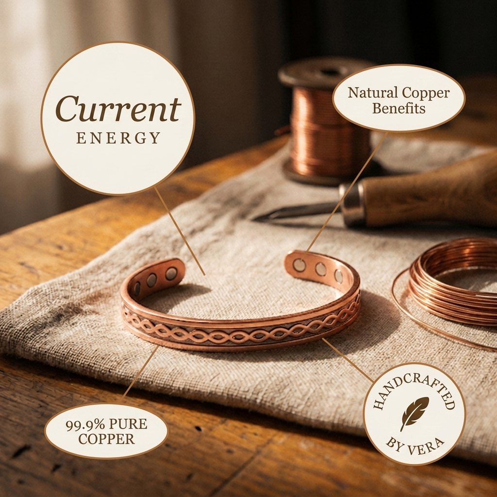 Luvenora's Current Copper Bracelet