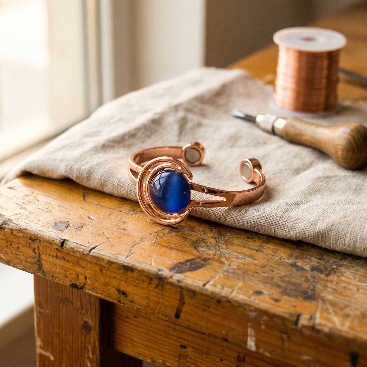 Luvenora's Sphere Copper Bracelet